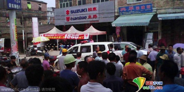 广西桂平发生街头砍人事件 致1人死亡