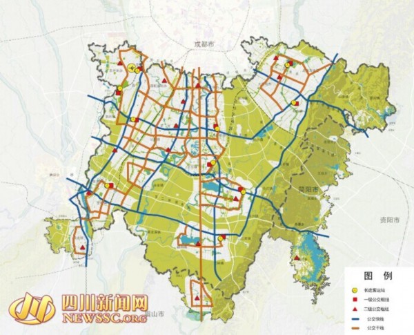 天府新区人口规划_天府新区成都片区规划图中轴天府大道,北起绕城高速,南与(2)