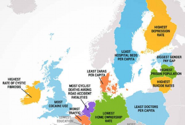 盘点欧洲各国最大缺点 法国人英语最差
