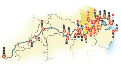 安庆到北京的主要城市和城市之间的路程