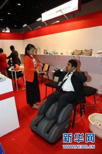 第二届中国轻工消费品展在阿布扎比举行(图)