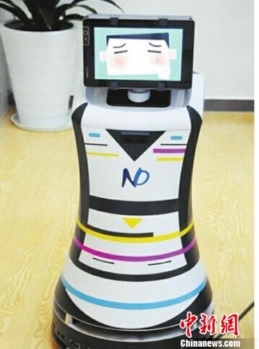 榕台共同研制 机器人教师有望率先走进福州课