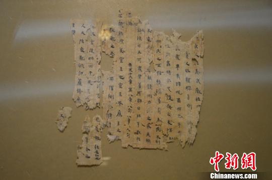 128件吐鲁番出土文书长沙展出 系首次走出新疆