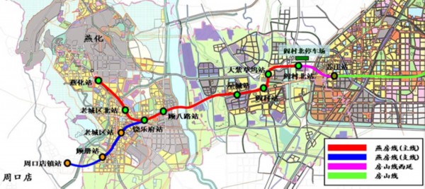北京首条无人驾驶地铁燕房线年底贯通 - 轨道交通,,的