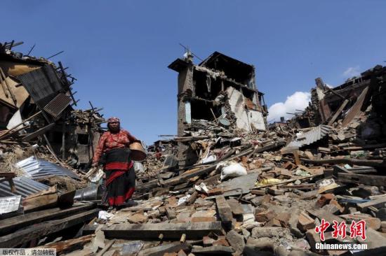 美专家:尼泊尔灾区重建或需50亿美元 占GDP2