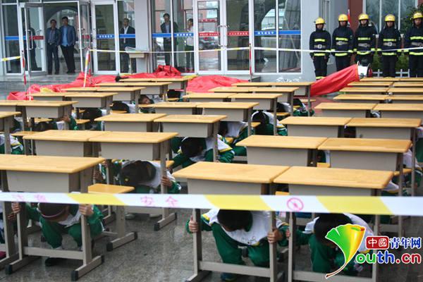 2015年向灾害SAY NO社区防震减灾活动启动_