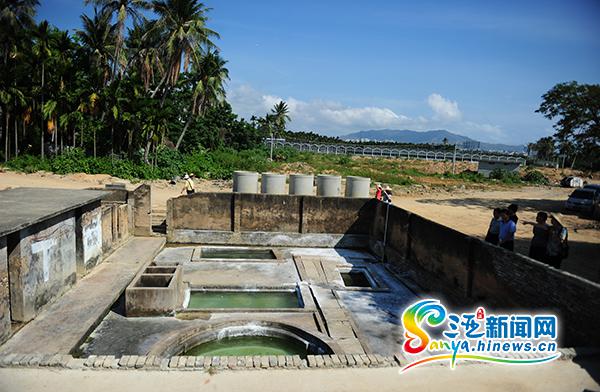 三亚清理百年温泉古迹污水 1个月完成全部修缮