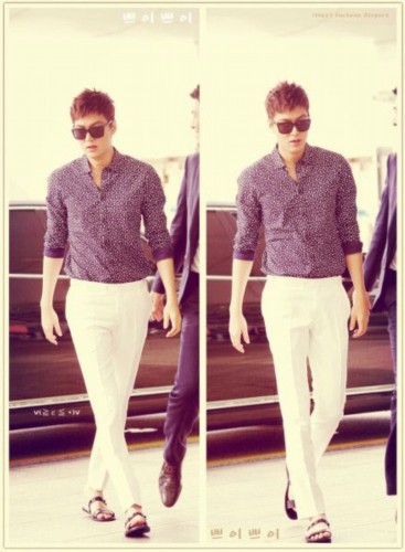 李敏镐宋茜EXO<em>少女时代</em>鹿晗 明星机场墨镜照