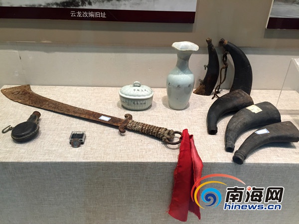 海南抗战文物史料展9月开展 日本投降使用文具