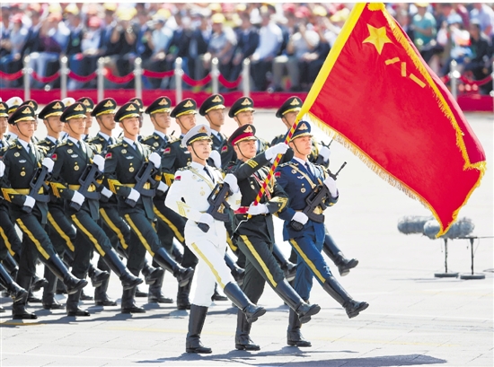 胜利日阅兵十大精彩瞬间