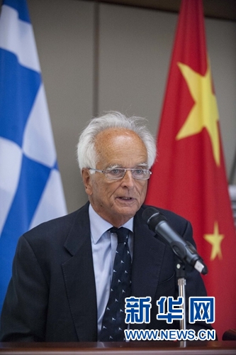 中国驻希腊大使举行纪念抗战胜利70周年招待