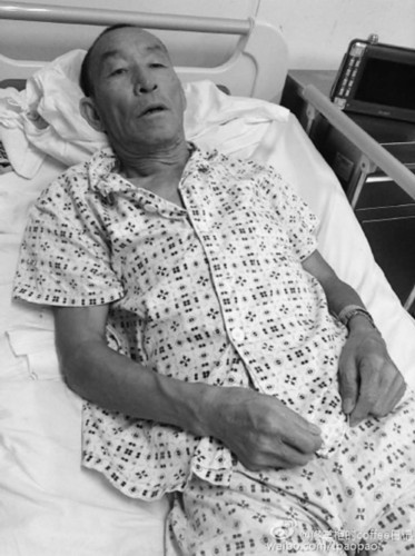 老两口车祸重伤入院一位截肢一位仍昏迷肇事者你在哪