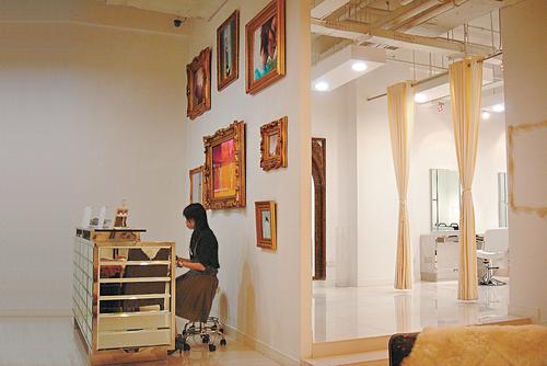 涉足商界发展大计与那英合伙 王菲高级发廊内景曝光
