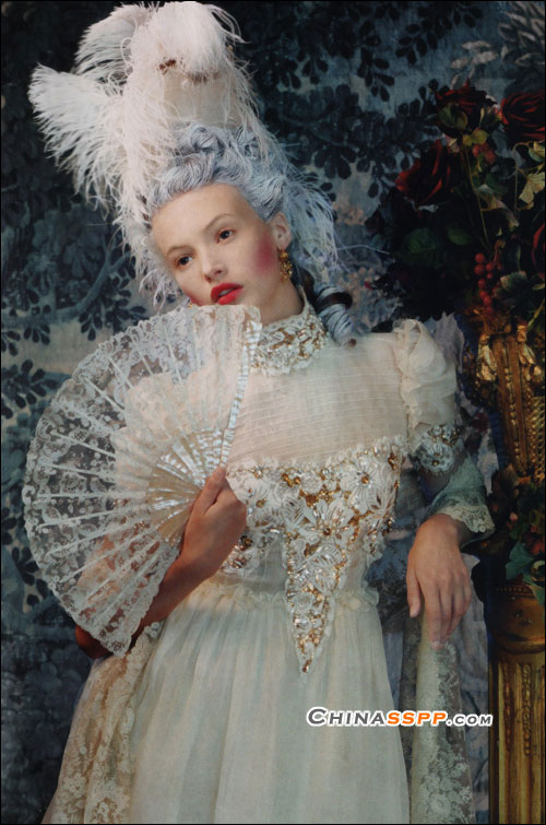 欧洲宫廷装 英式公主造型(组图)