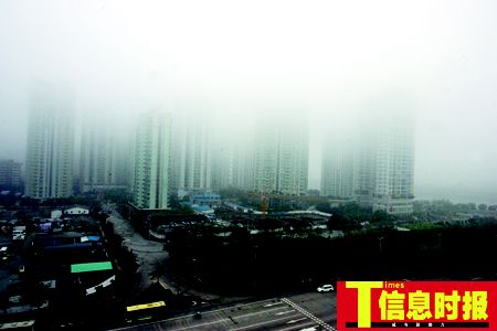 广州罕见大雾 最低能见度200米[组图](3)