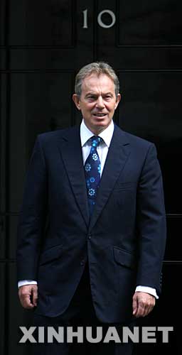英首相布莱尔将在6月27日辞职 布朗或接任[组图]