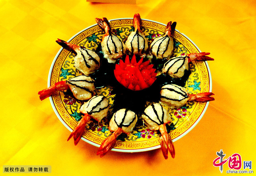 琵琶大虾。 中国网图片库  王琼/摄