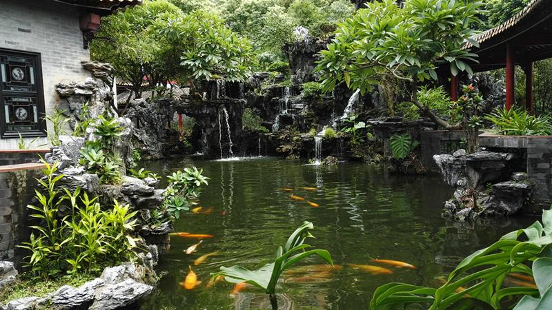 中国古典园林山水精神 模仿自然高于自然