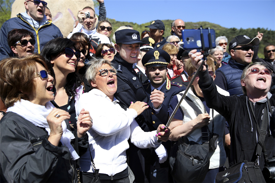  2017年4月20日，海南文昌航天发射场，长征七号运载火箭搭载着天舟一号货运飞船发射升空。宿东 摄