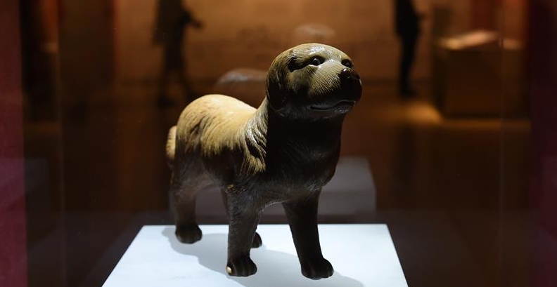 南京博物院举办“幸运狗”院藏犬文物展