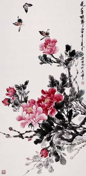 仁美名师梁桂玲讲牡丹的画法课程上线