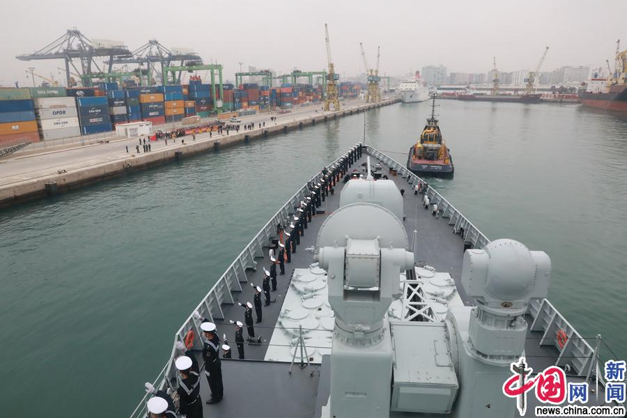 中国海军第二十七批护航编队访问摩洛哥