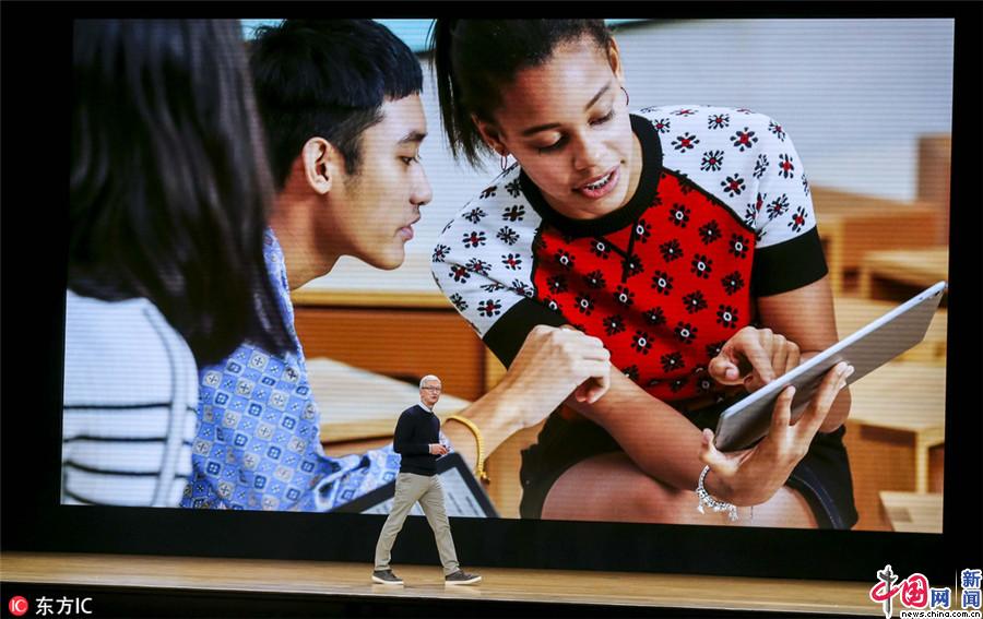 2018苹果春季发布会苹果新教育版ipad售价299美元4