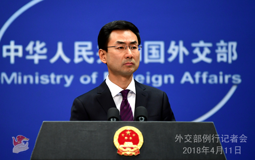 外交部:中国扩大开放不受外界干扰