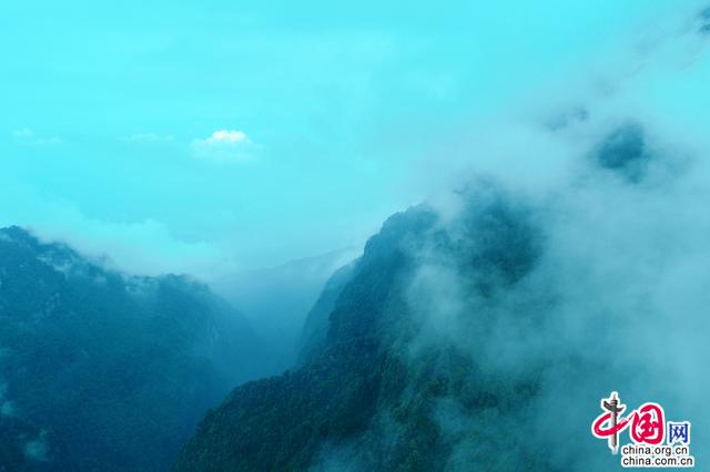 烟云峨眉，花深似海，宿雨初霁，展盛夏风情！