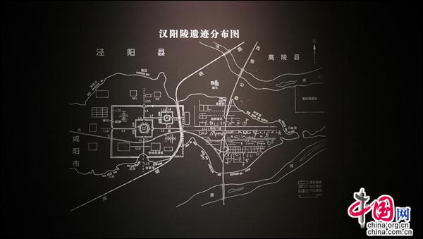 咸阳帝王陵墓分布图图片