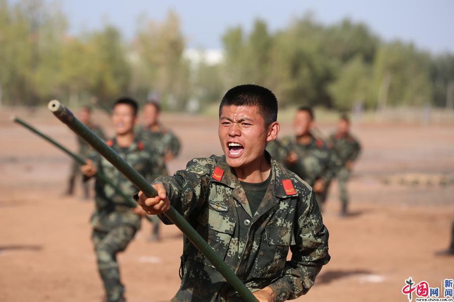 武警应急棍基础动作图片