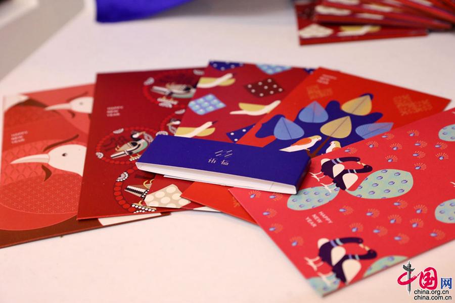 龟兹花鸟系列红包文创产品 龟兹花鸟系列红包文创产品