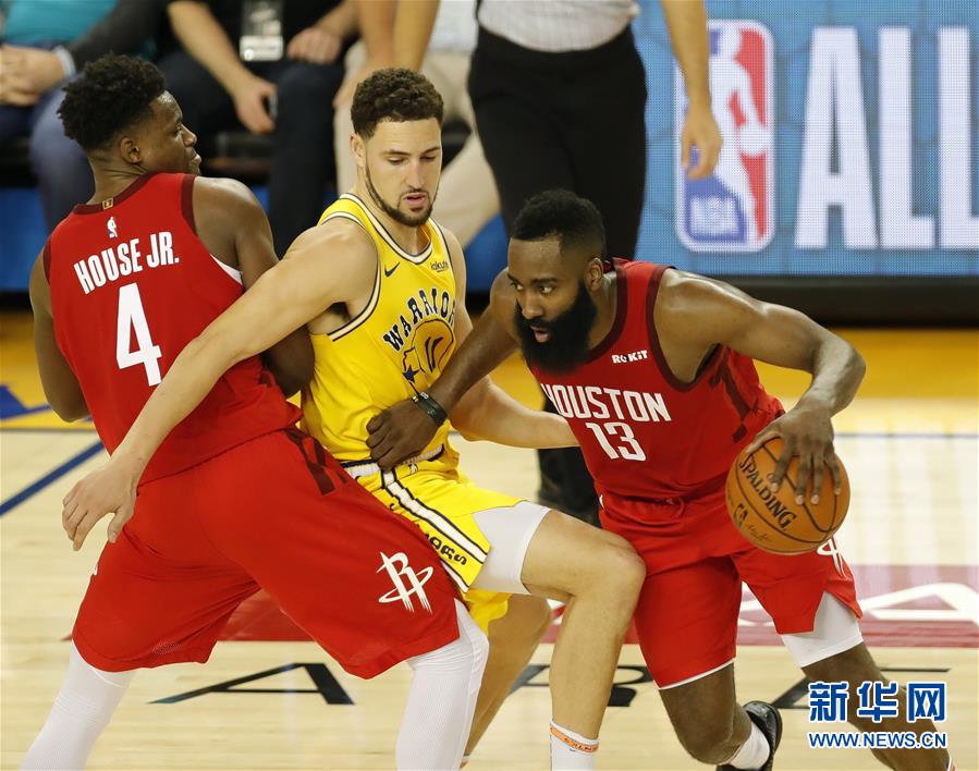 (体育)(1)篮球——NBA:火箭胜勇士