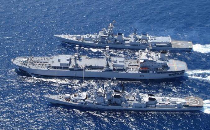 印度罕见出动150艘军舰演习 曾因一事留下阴影