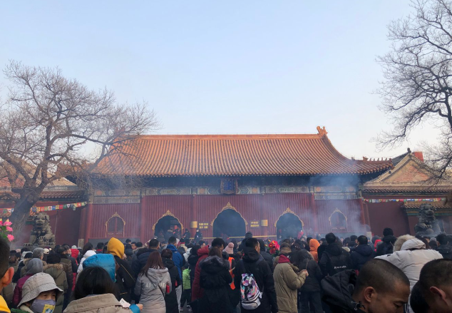 雍和宫圆满完成2019年春节开放接待工作