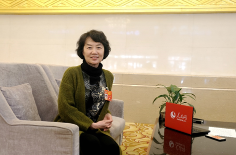 全国政协委员许怡,致公党中央专门委员会办公室副主任(人民网记者张希