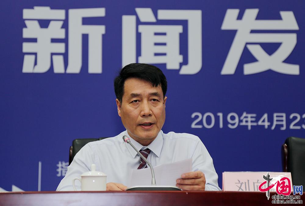 海淀区知识产权局局长刘向阳.中国网记者 杨楠摄影