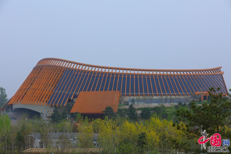 2019北京世園會4月29日正式開園。據悉，開園第一天迎來3.5萬人入園參觀。中國網記者胡俊 攝