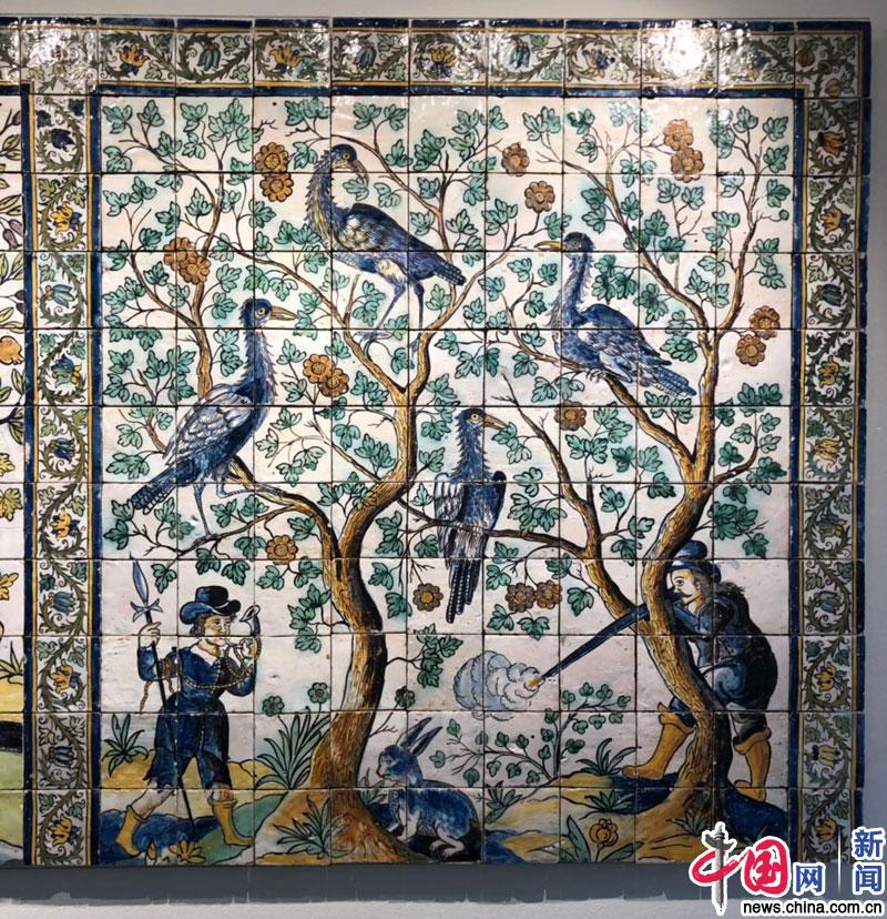 500年葡萄牙瓷板画来京首展18世纪曾现中国风组图6