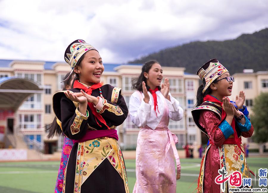 西藏影像日记:林芝小学生的一天 14)