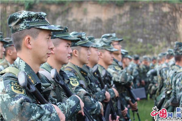 武警云南省总队打响2019年度新训"第一仗"