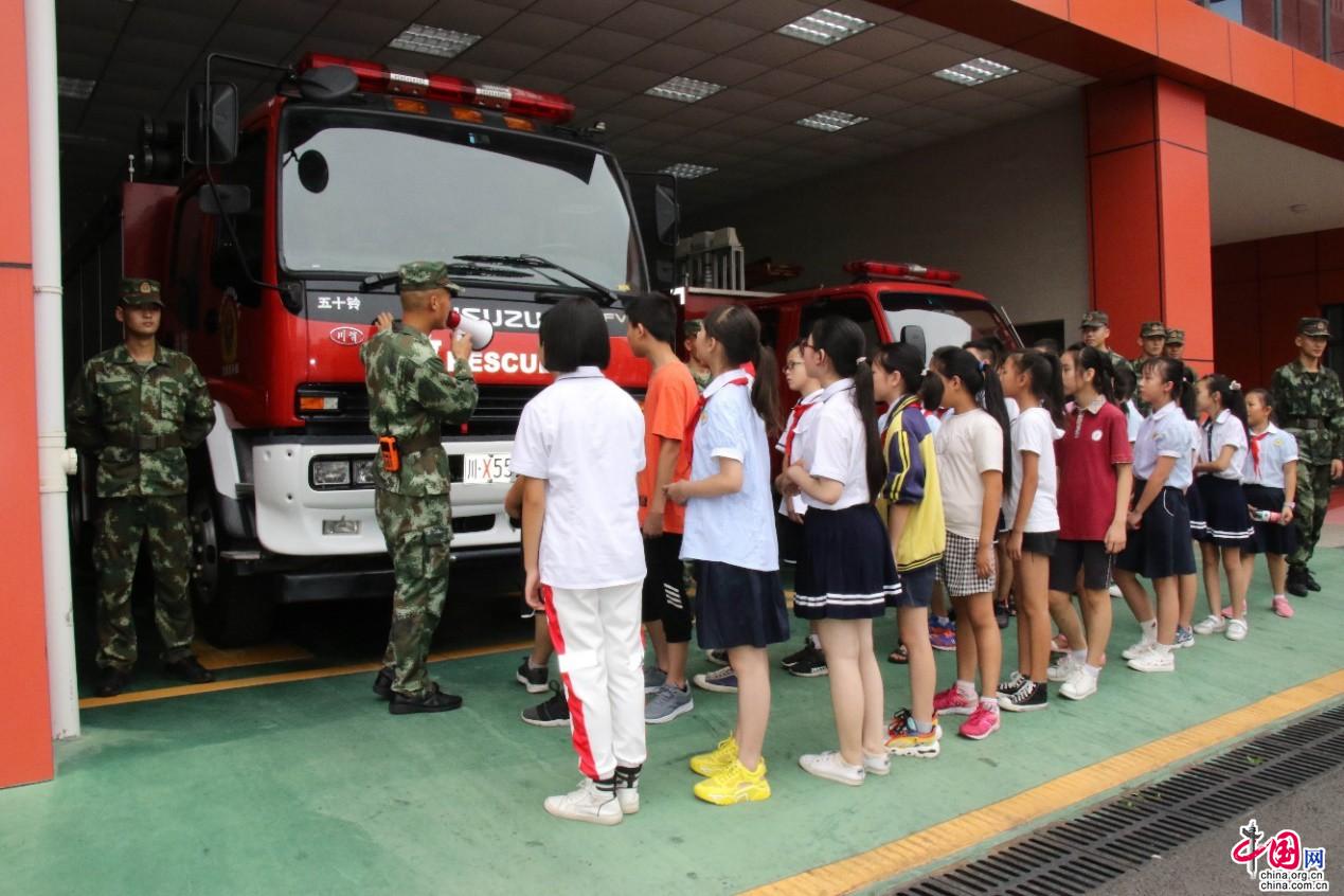 隆德三小师生走进消防队，“零距离”学习消防知识-宁夏新闻网