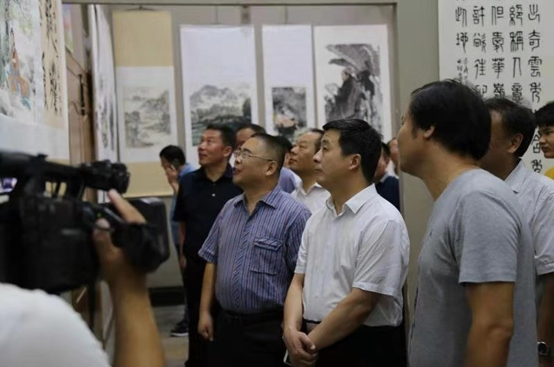 中共太和县委副书记潘江徽同志,太和县委常委,宣传部长孙秀剑同志,副