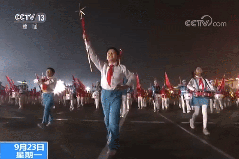 独家视频：国庆70周年庆祝活动第三次演练圆满结束