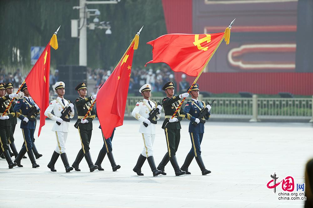 新中国成立70周年阅兵式精彩图集:仪仗方队