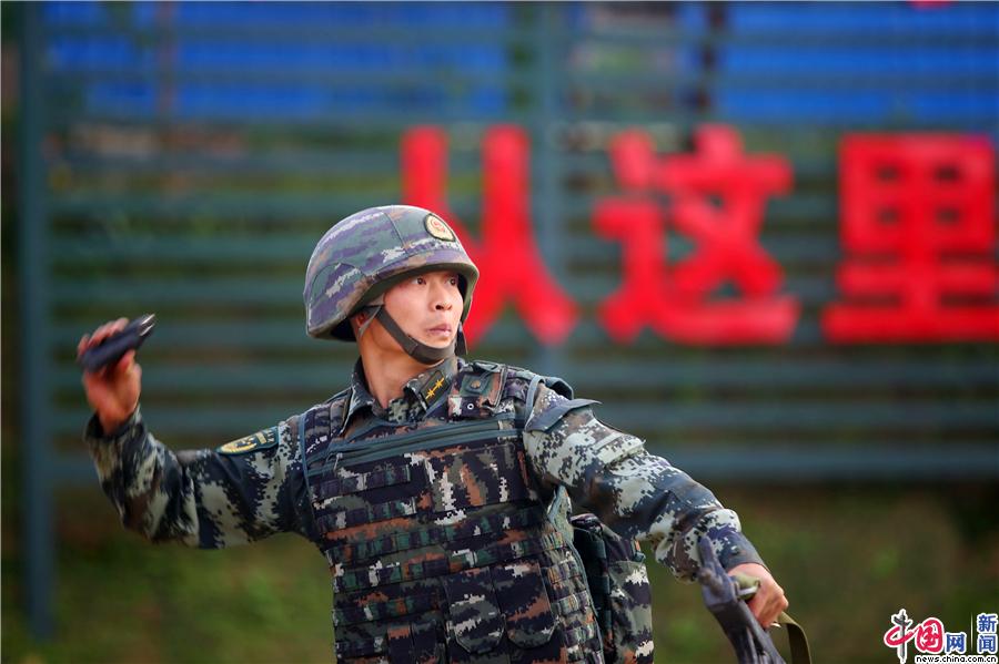 领航强军新时代 武警海南总队儋州支队组织军事比武 掀起练兵热潮 军事 中国网