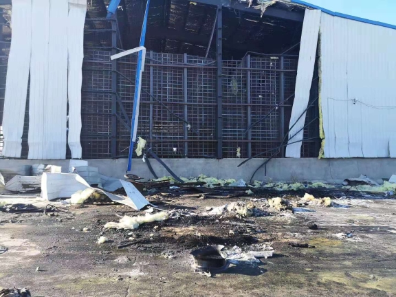 爆炸现场图。家属供图