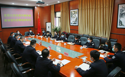 全局民警辅警要学习曾淑俊同志信念坚定,对党忠诚的政治品格,学习她