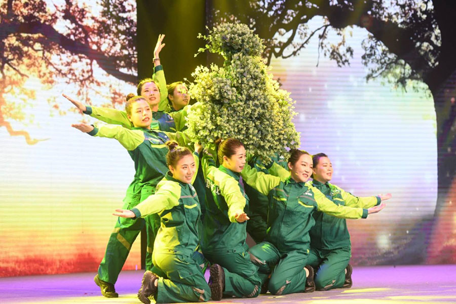 北京市园林绿化行业工装正式发布 呼应“绿波荡漾”主题[组图]