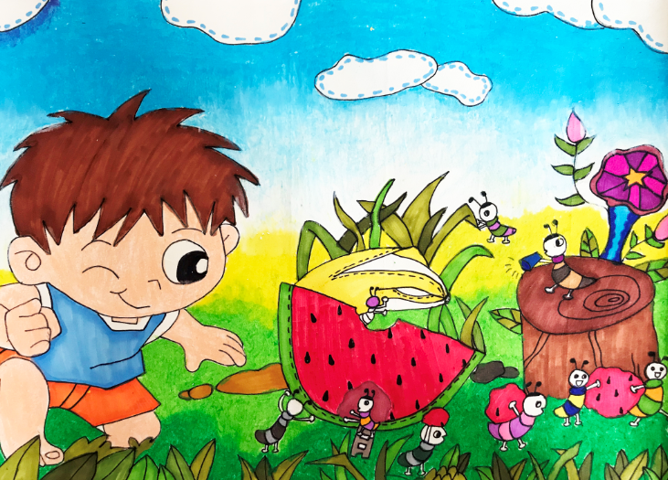 《探索蚂蚁王国》 韩鹤立 9岁 中国上海